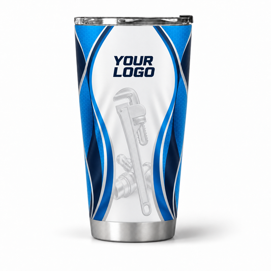 PLN031 personalized tumbler 20oz front product mockup