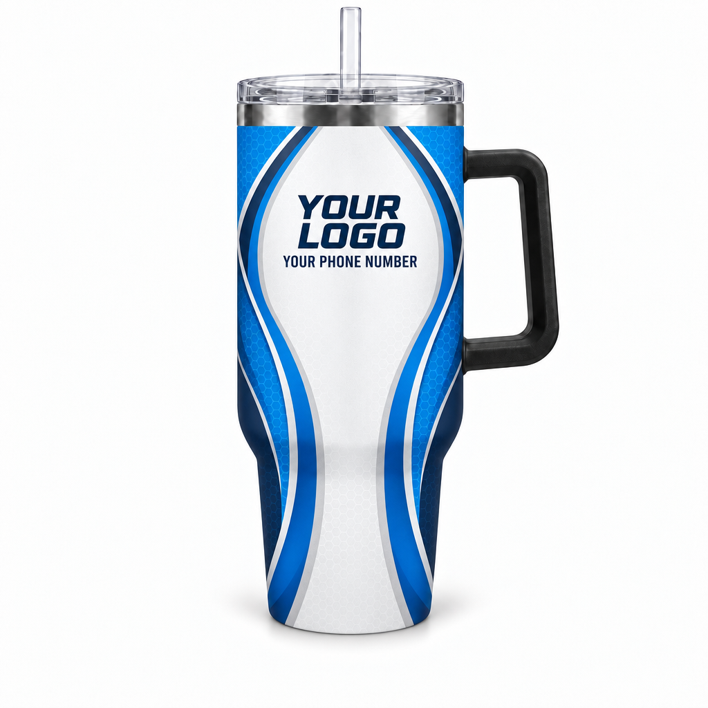 PLN031 personalized tumbler 40oz front product mockup