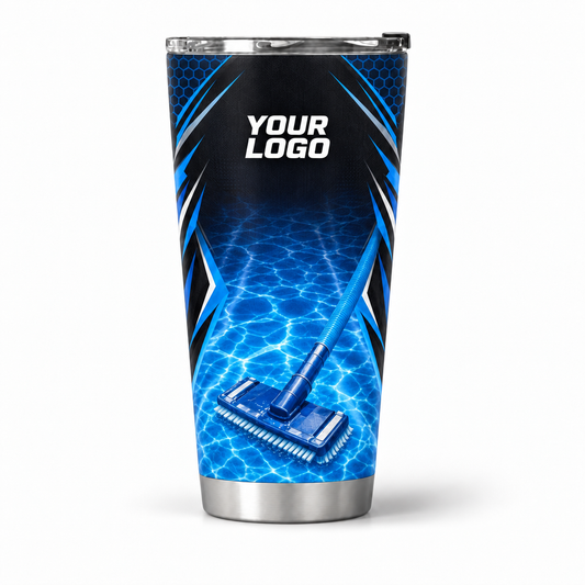 PLN032 personalized tumbler 20oz front product mockup