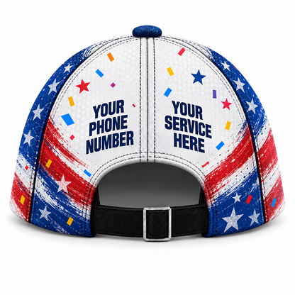 PRN001 personalized cap back product mockup