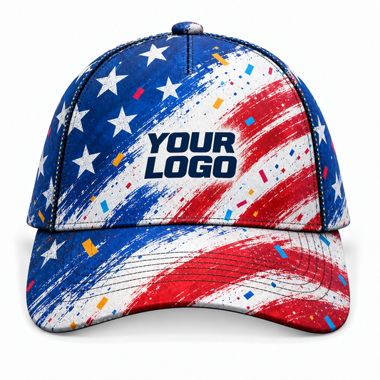 PRN001 personalized cap front product mockup