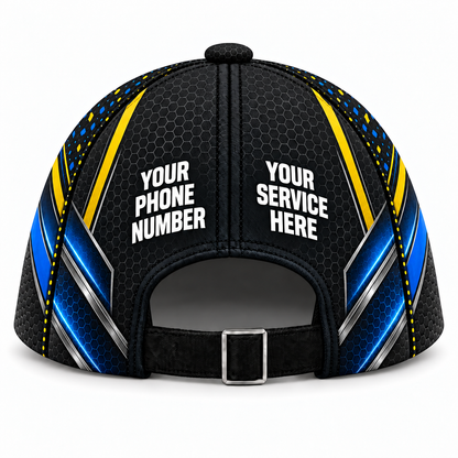 PRN005 personalized cap back product mockup