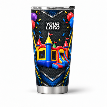 PRN005 personalized tumbler 20oz front product mockup
