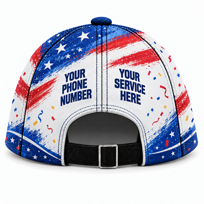PRN006 personalized cap back product mockup