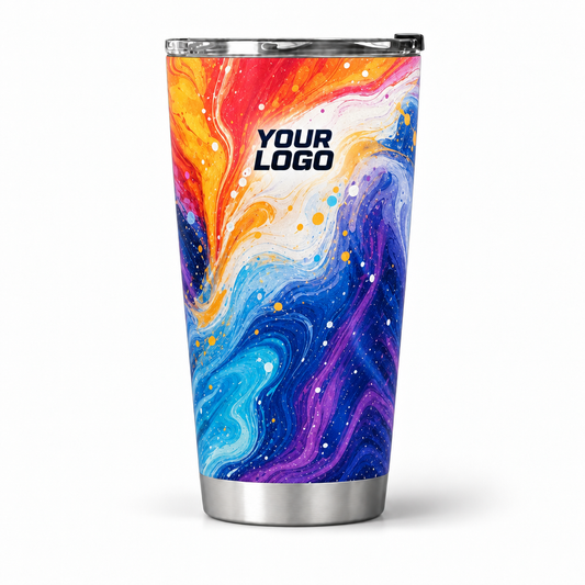 PRN010 personalized tumbler 20oz front product mockup
