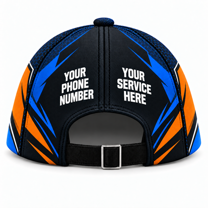 PRN011 personalized cap back product mockup
