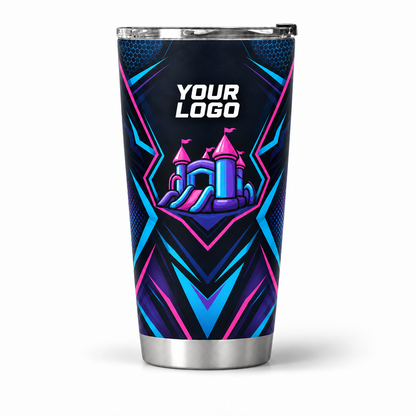 PRN012 personalized tumbler 20oz front product mockup