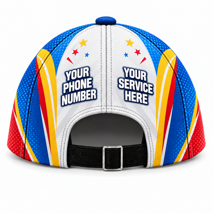PRN015 personalized cap back product mockup