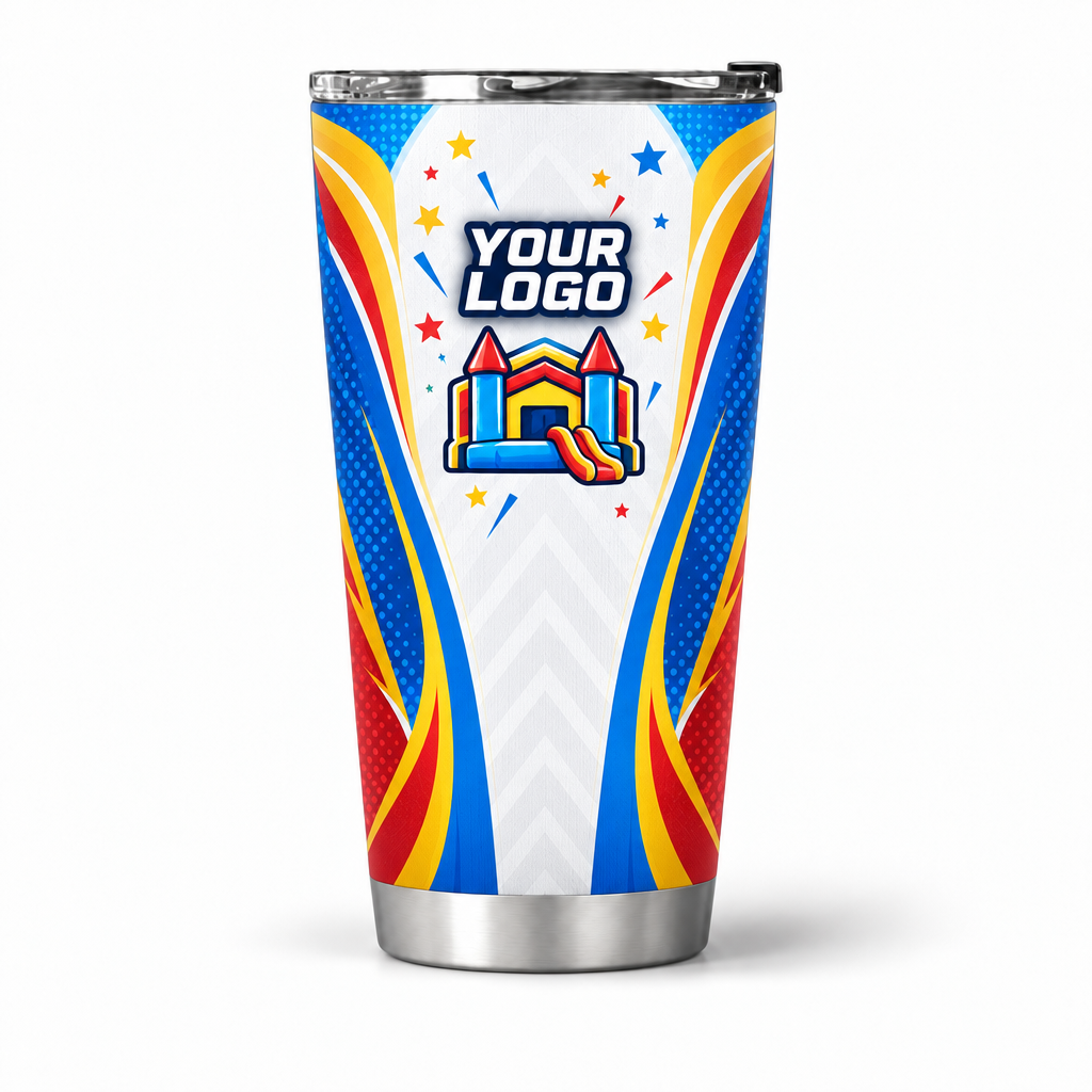 PRN015 personalized tumbler 20oz front product mockup