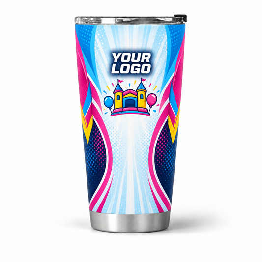 PRN016 personalized tumbler 20oz front product mockup