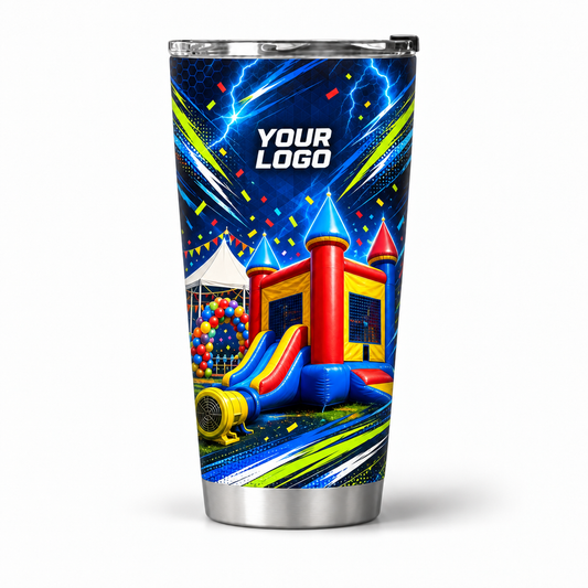 PRN018 personalized tumbler 20oz front product mockup