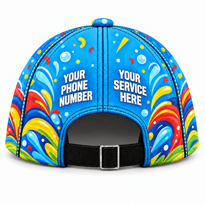 PRN022 personalized cap back product mockup