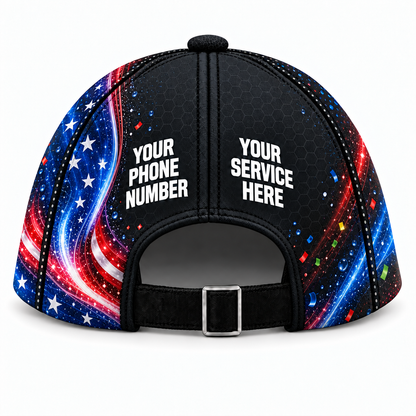 PRN023 personalized cap back product mockup
