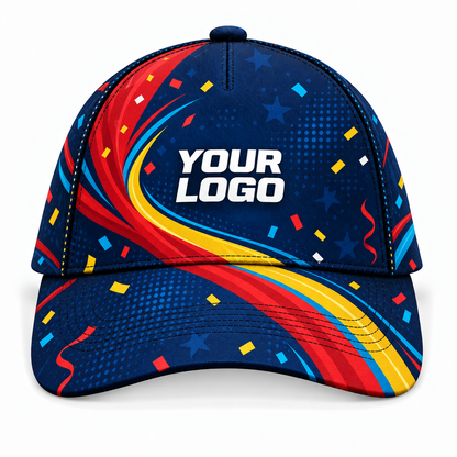PRN025 personalized cap front product mockup