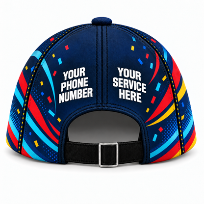 PRN027 personalized cap back product mockup