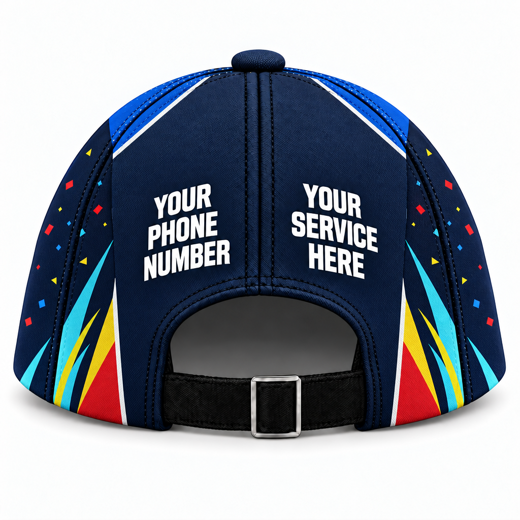 PRN028 personalized cap back product mockup