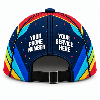 PRN029 personalized cap back product mockup