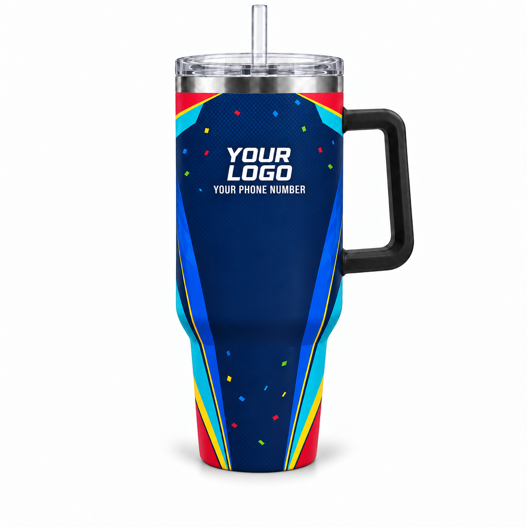 PRN029 personalized tumbler 40oz front product mockup