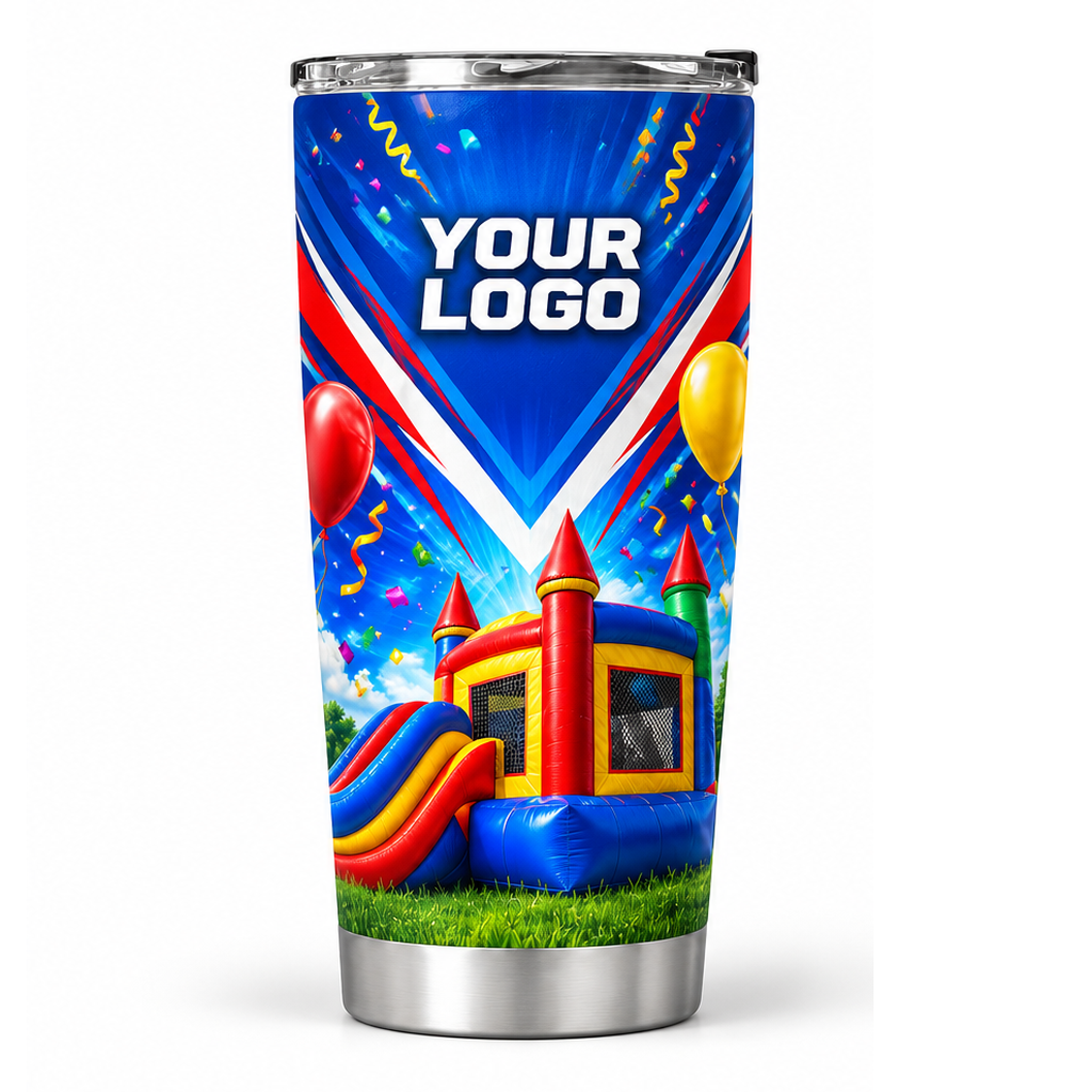 PRN034 personalized tumbler 20oz front product mockup