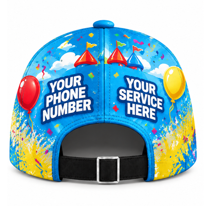 PRN036 personalized cap back product mockup