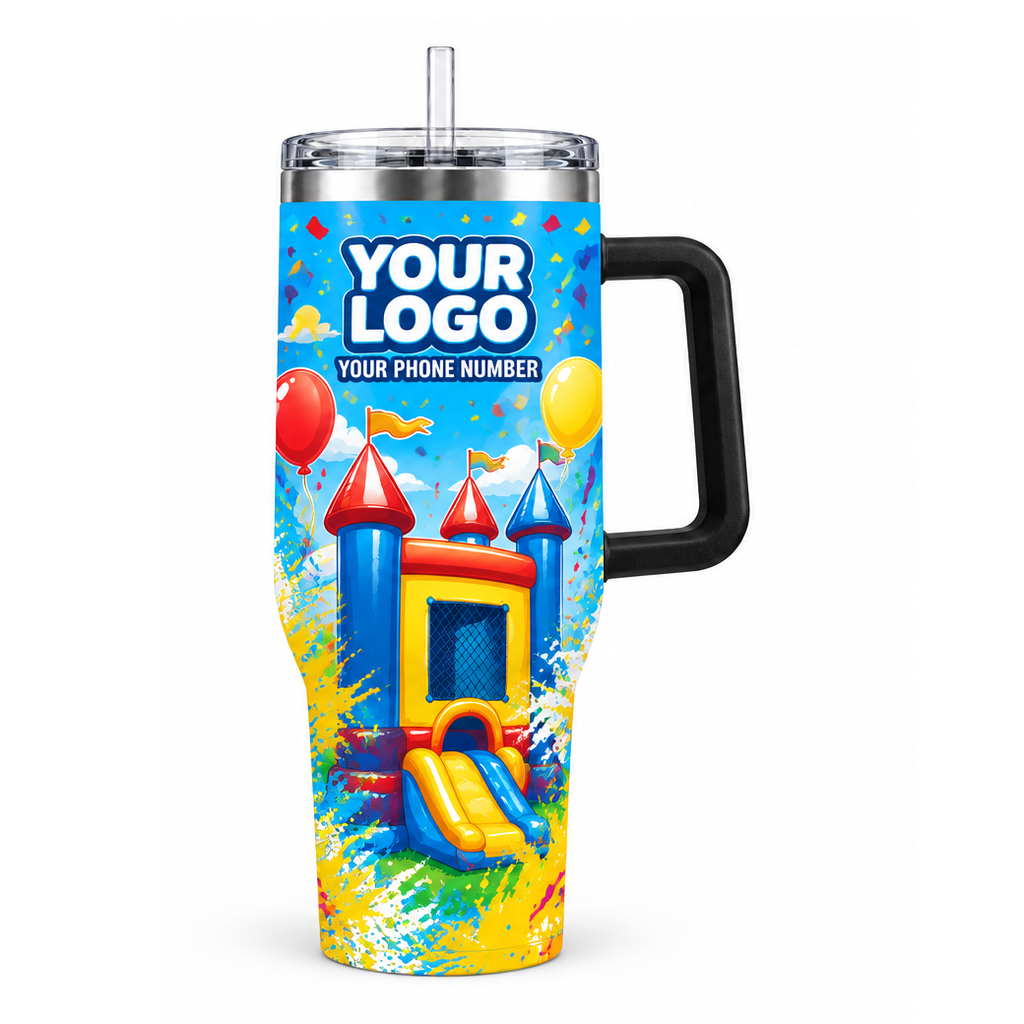 PRN036 personalized tumbler 40oz back product mockup