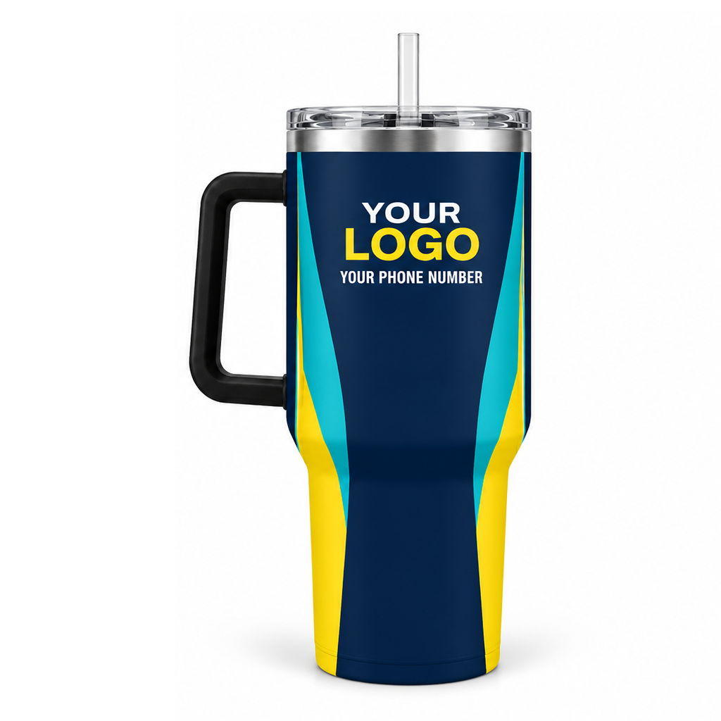 PRN039 personalized tumbler 40oz back product mockup