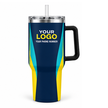 PRN039 personalized tumbler 40oz front product mockup