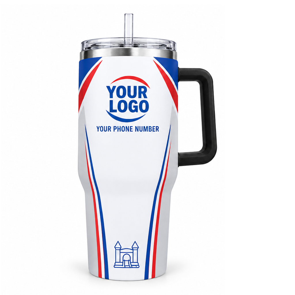 PRN040 personalized tumbler 40oz front product mockup