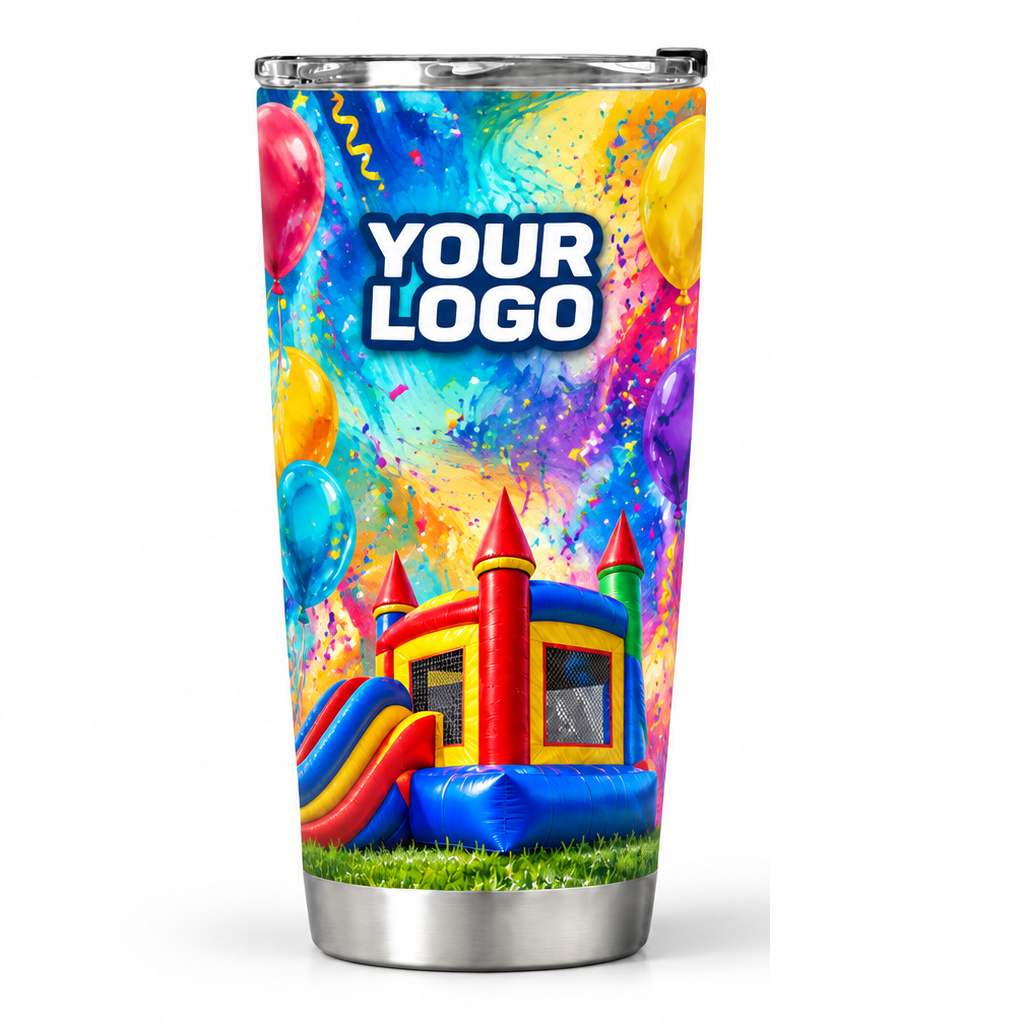 PRN041 personalized tumbler 20oz front product mockup