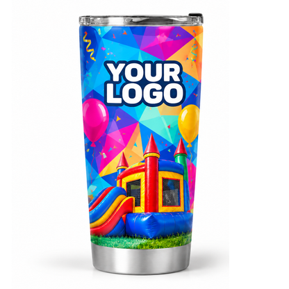 PRN042 personalized tumbler 20oz front product mockup