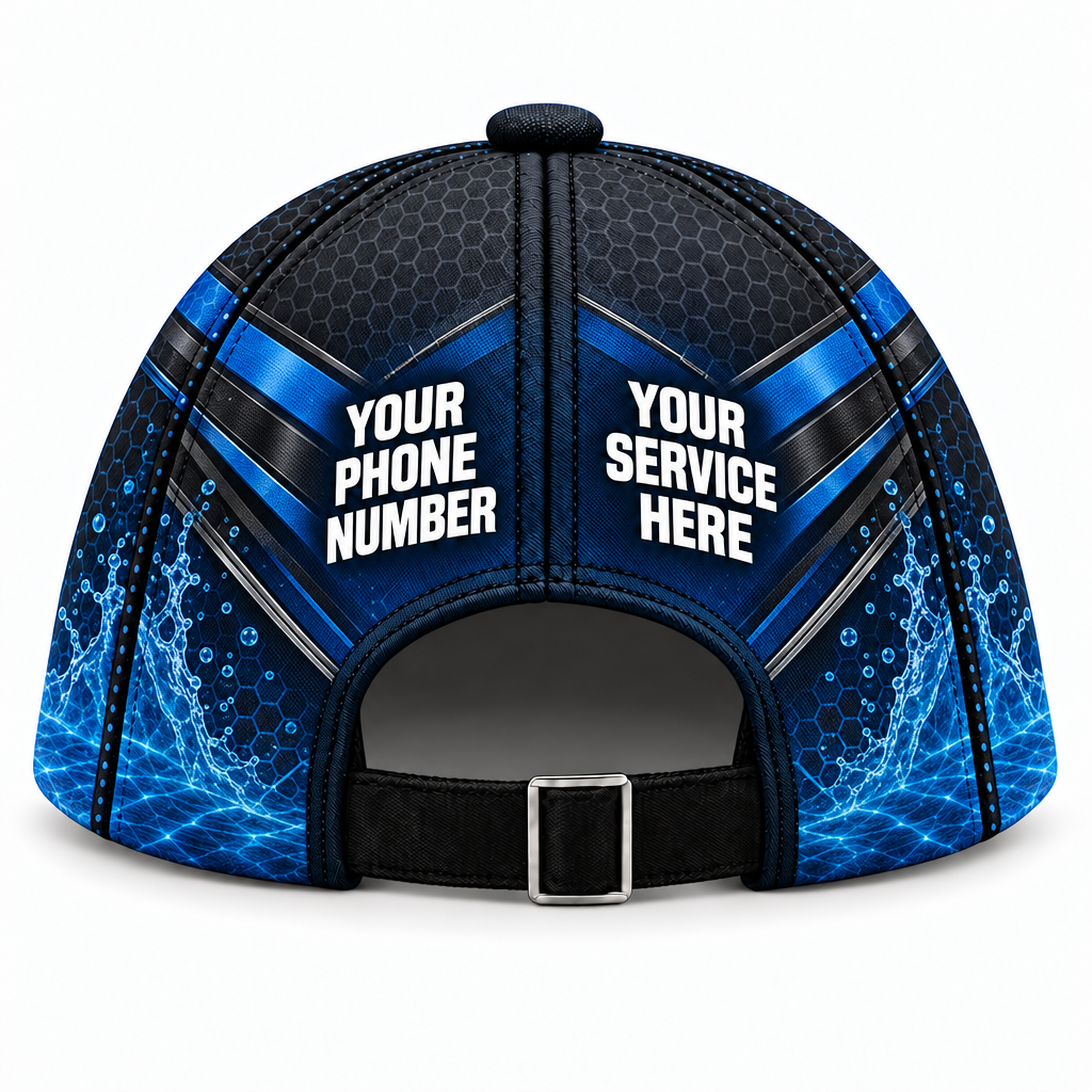 PSN001 personalized cap back product mockup