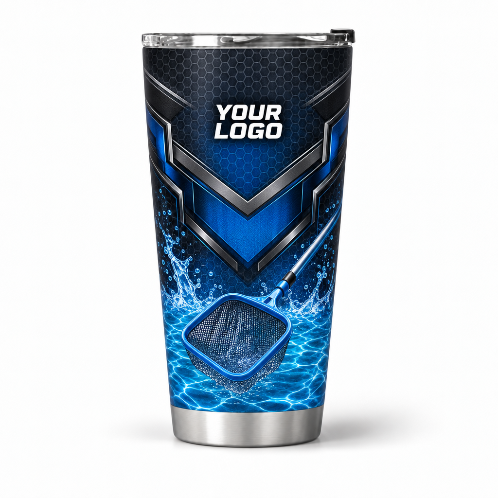 PSN001 personalized tumbler 20oz front product mockup