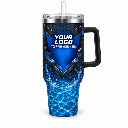 PSN001 personalized tumbler 40oz front product mockup