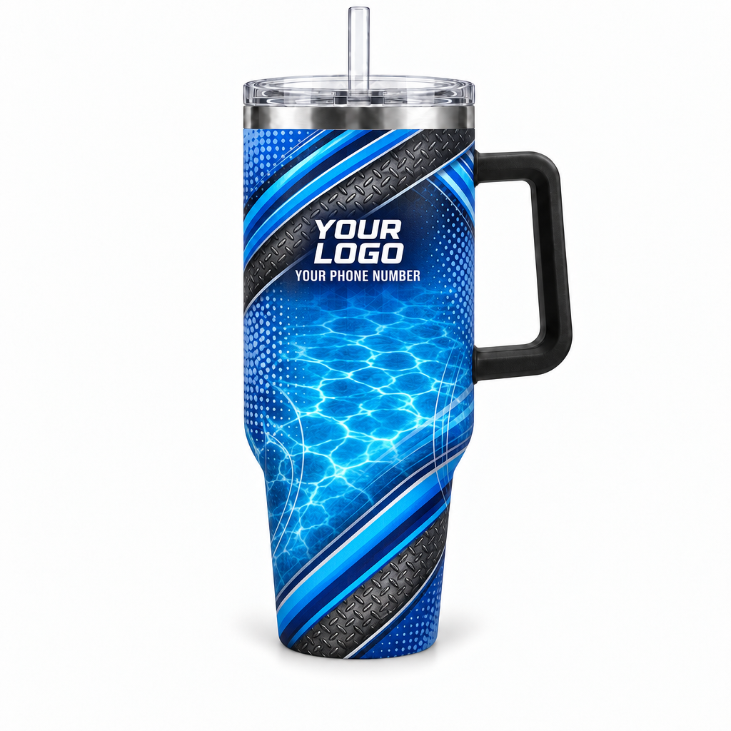 PSN002 personalized tumbler 40oz front product mockup