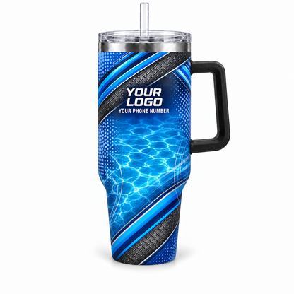 PSN002 personalized tumbler 40oz front product mockup