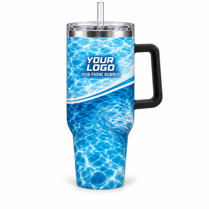 PSN003 personalized tumbler 40oz front product mockup