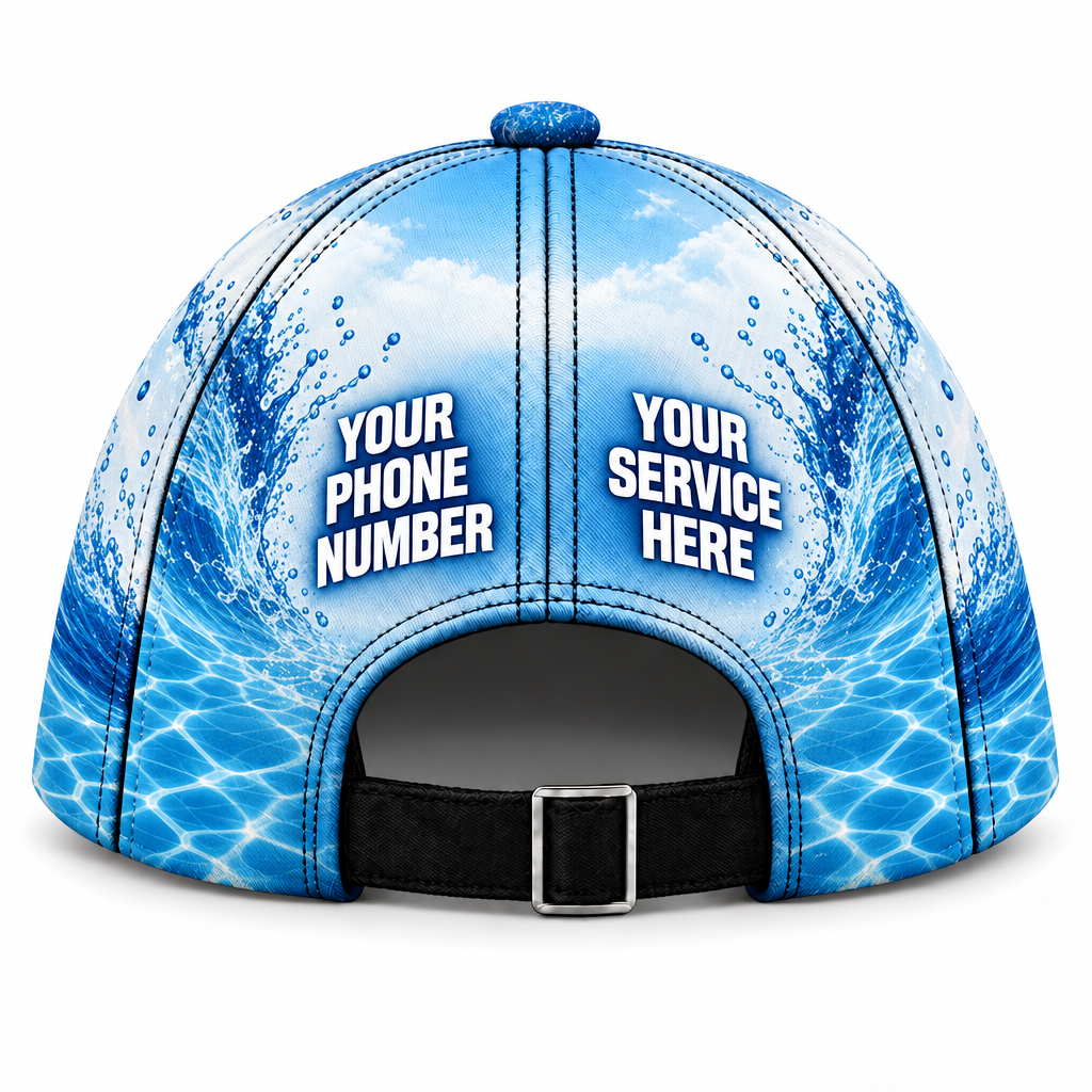 PSN004 personalized cap back product mockup