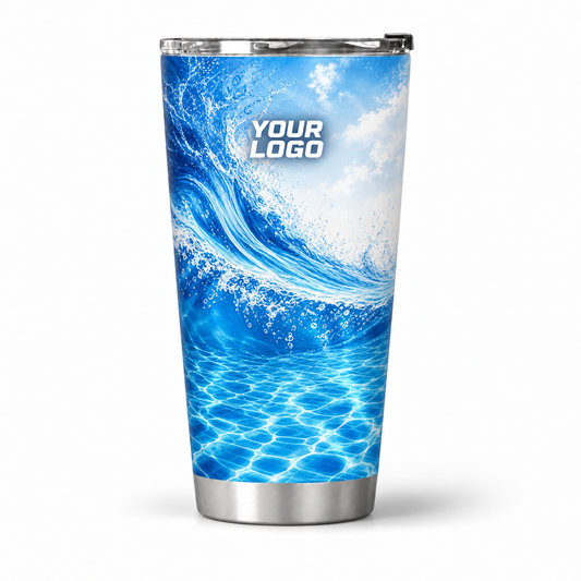 PSN004 personalized tumbler 20oz front product mockup