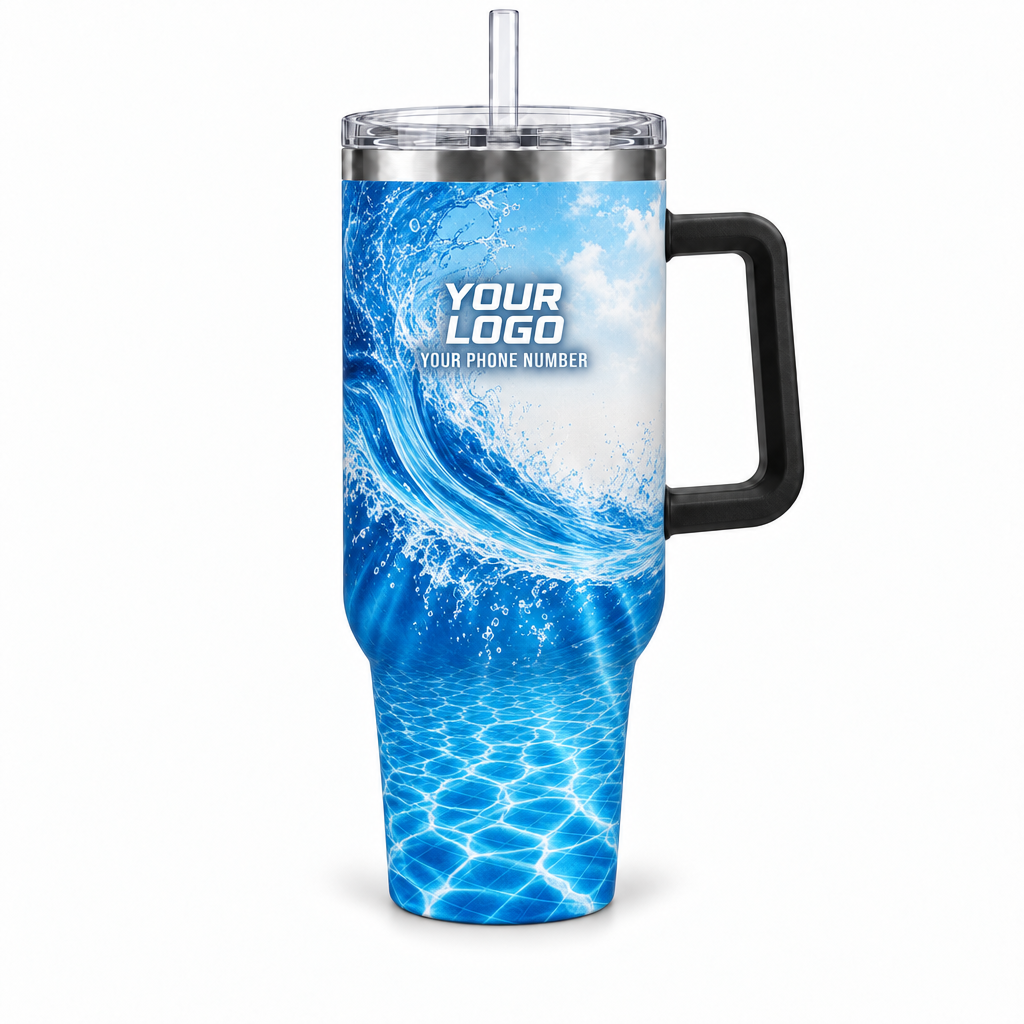 PSN004 personalized tumbler 40oz front product mockup