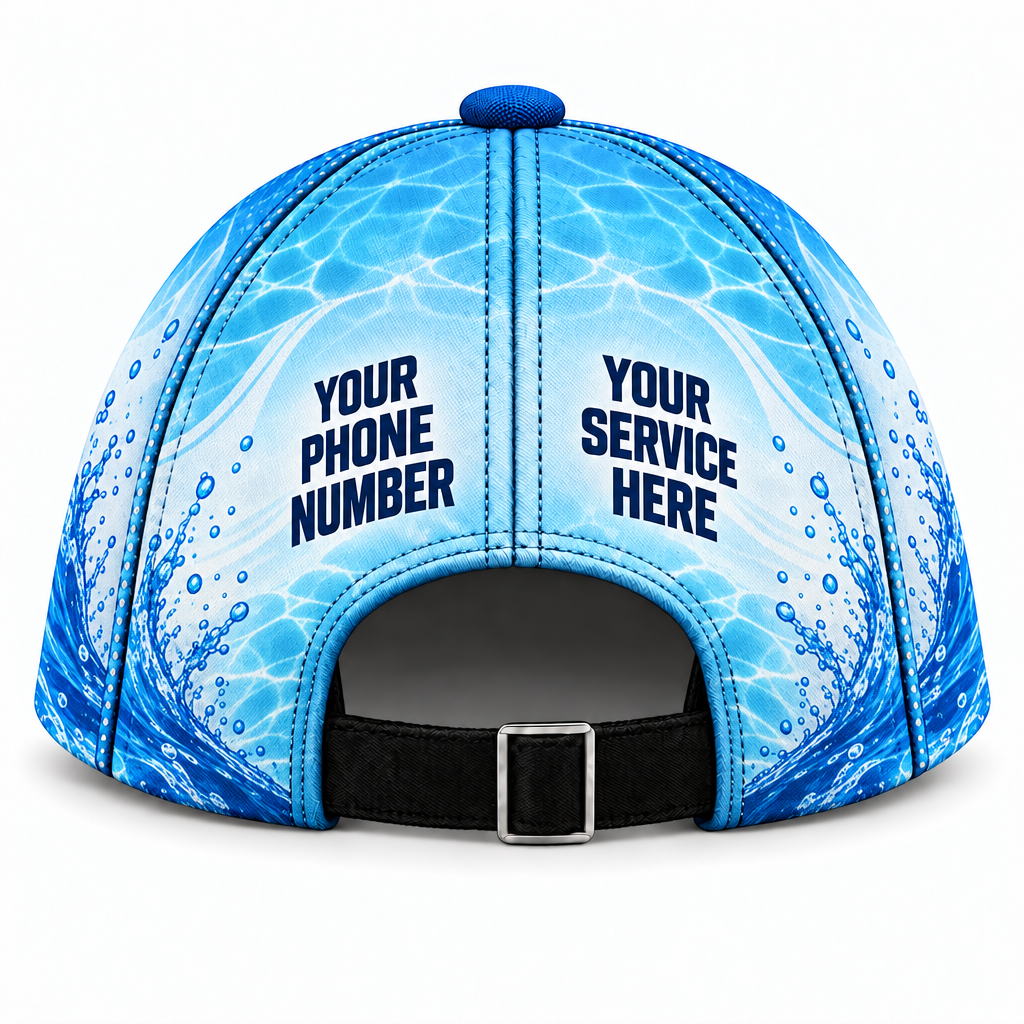 PSN005 personalized cap back product mockup