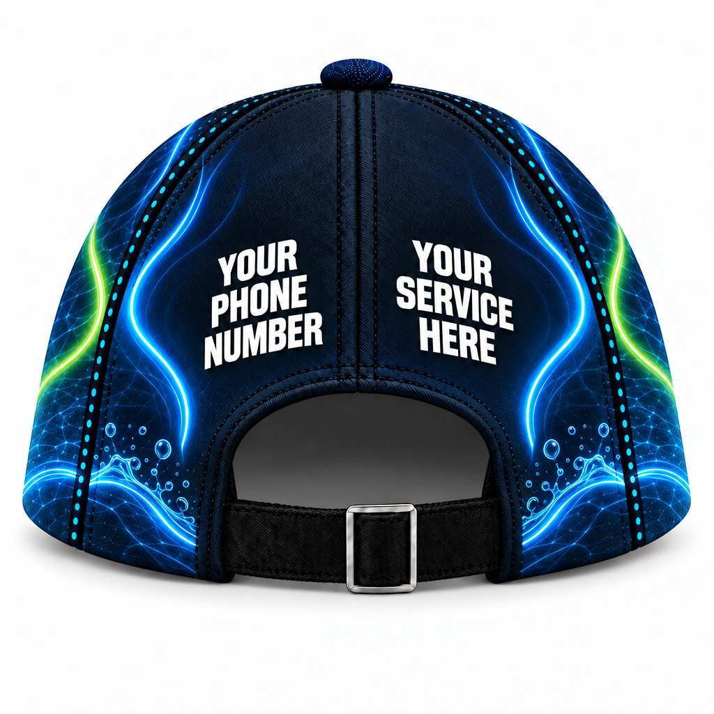 PSN006 personalized cap back product mockup