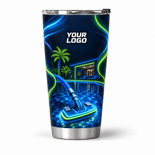 PSN006 personalized tumbler 20oz front product mockup