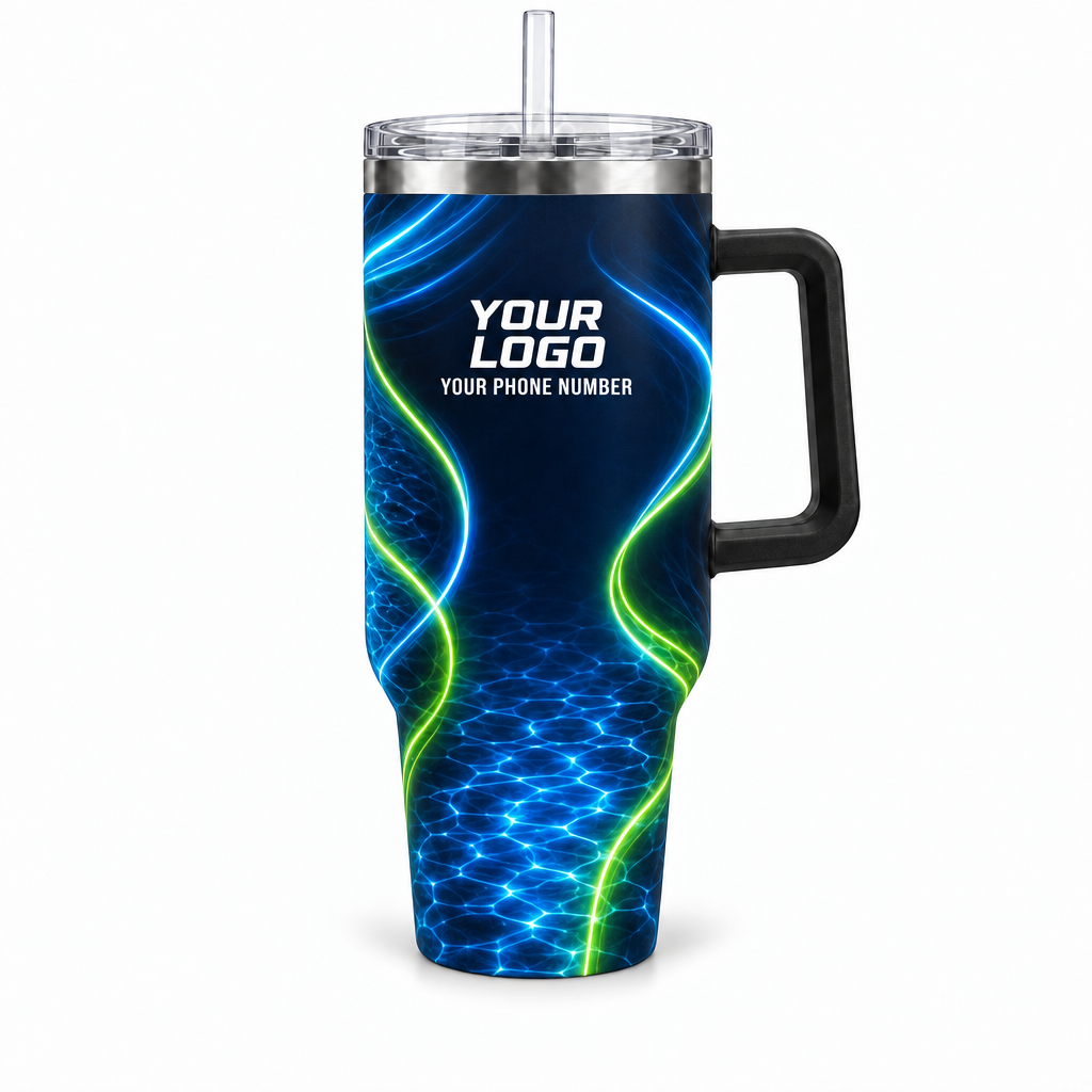 PSN006 personalized tumbler 40oz front product mockup