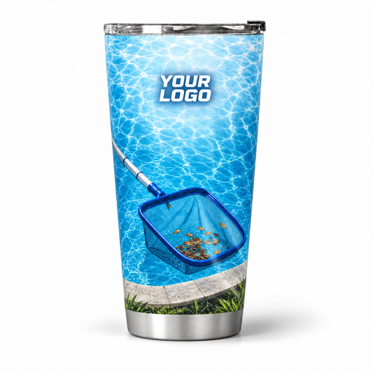 PSN010 personalized tumbler 20oz front product mockup