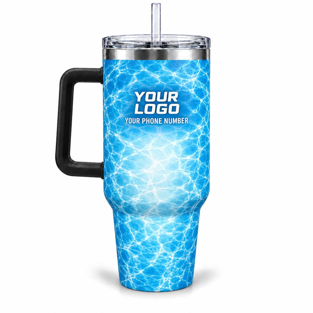 PSN010 personalized tumbler 40oz back product mockup
