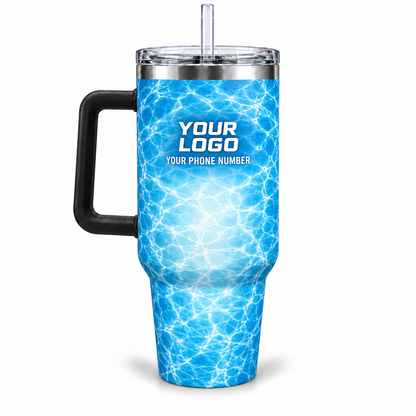 PSN010 personalized tumbler 40oz back product mockup