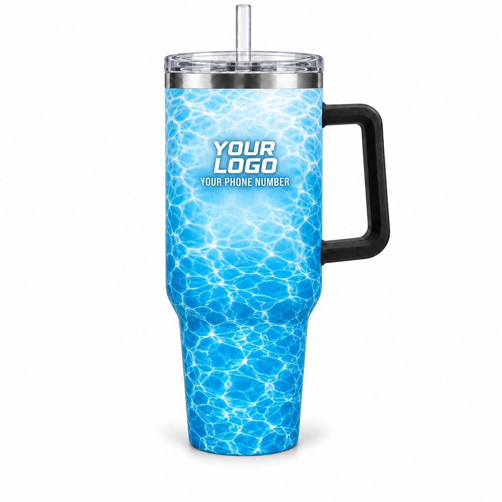 PSN010 personalized tumbler 40oz front product mockup