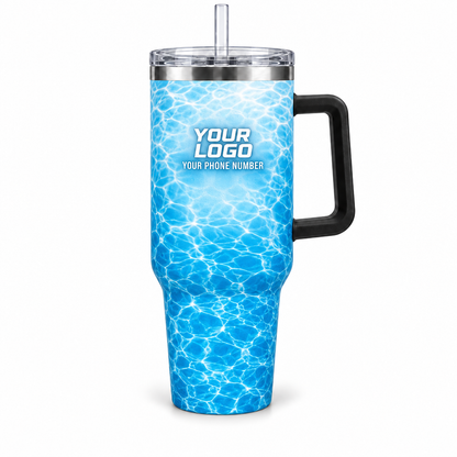 PSN010 personalized tumbler 40oz front product mockup