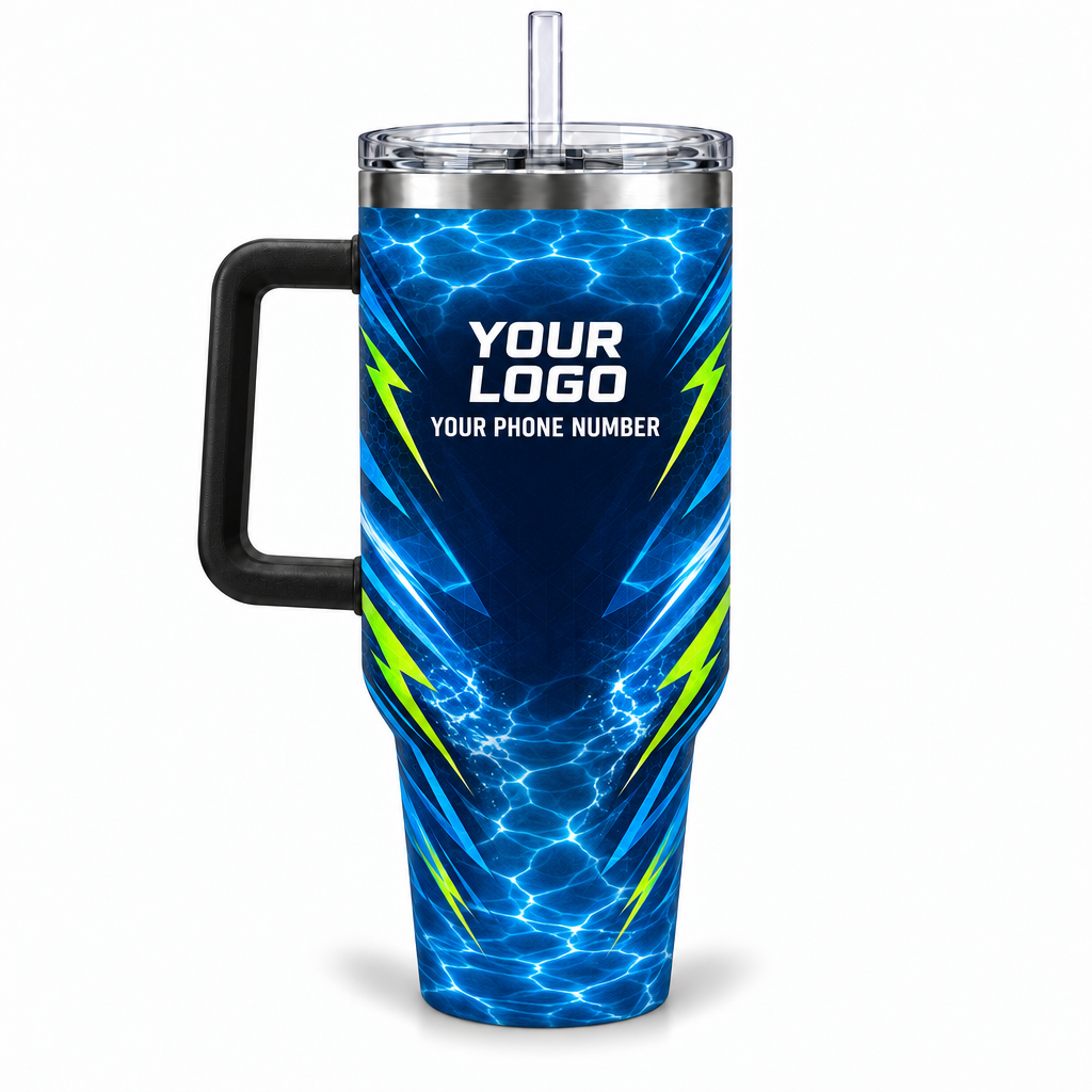 PSN011 personalized tumbler 40oz back product mockup