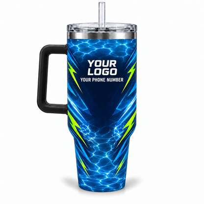 PSN011 personalized tumbler 40oz back product mockup